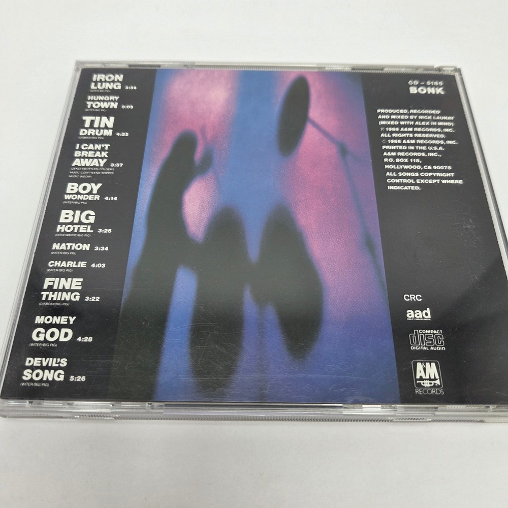 Big Pig Bonk CD Album 1988 A&M Records Alternative Rock Hungry Town Vintage 80s - Picture 6 of 6